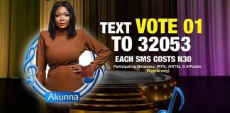 How to Vote for Akunna in Nigerian Idol 2021 Season 6