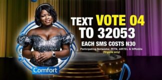 How to Vote for Comfort in Nigerian Idol 2021 Season 6