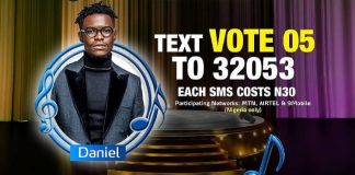 How to Vote for Daniel in Nigerian Idol 2021 Season 6